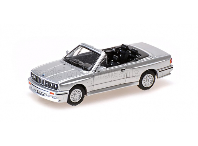 BMW 3-series M3 (e30) Cabriolet Open (1988), Silver