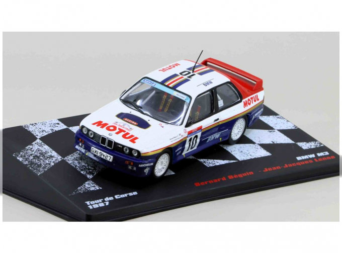 BMW M3 Tour de Corse 1987 Bernard Beguin - Jean-Jaques Lenne