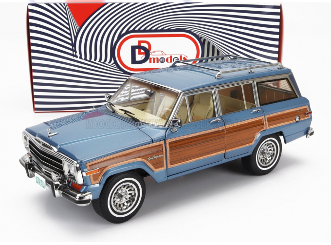 JEEP Grand Wagoneer (1989), Light Blue Met Wood