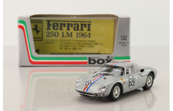 FERRARI 250LM #69 BRIDGE HAMPTON (1965), grey metallic