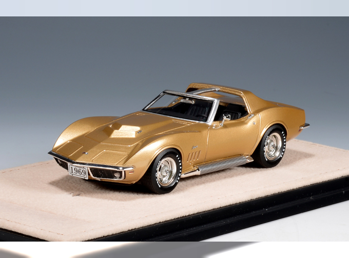 CHEVROLET Corvette Stingray L88 Coupe T-Roof (открытый) (1969) Riverside Gold Metallic