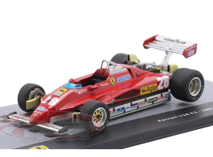 FERRARI 126C2 #28 Formula 1 Didier Pironi (1982)