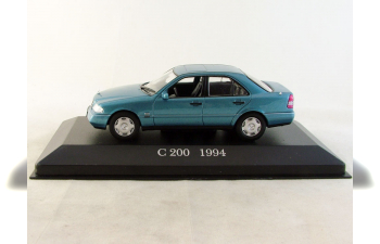 MERCEDES-BENZ C 200 (1994), Mercedes-Benz Offizielle Modell-Sammlung 62, blue