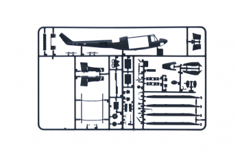 Сборная модель BELL 412 LAFD (подарочный набор)