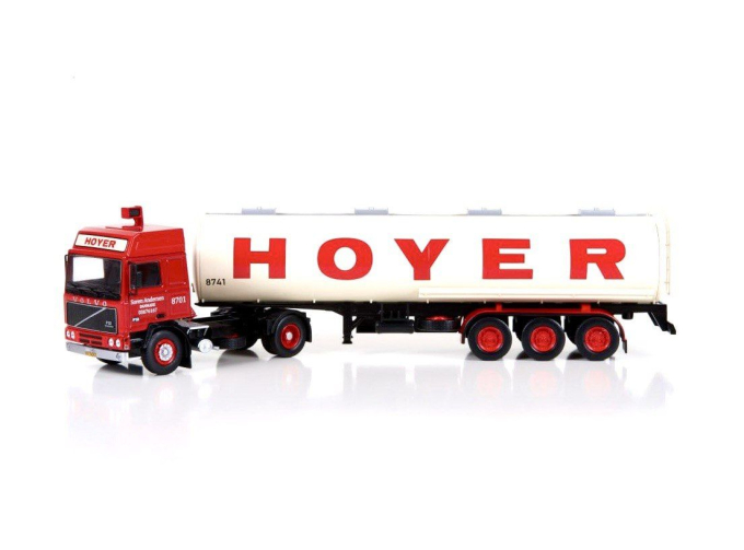 VOLVO F12 Citerne, red/white
