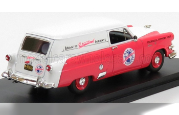 FORD Courier Van Braniff (1953), White Red