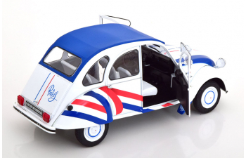 CITROEN 2CV6 Region Paris (1982), white blue red