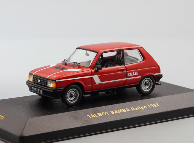 TALBOT SAMBA Rallye (1983), red