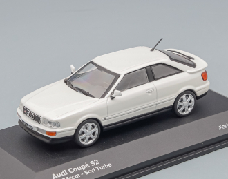 AUDI S2 Coupe (1992), white metallic