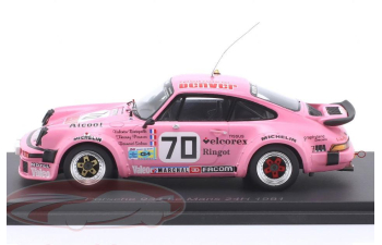 PORSCHE 934 Turbo №70 24h LeMans Valentin Bertapelle, Thierry Perrier, Bernard Salam (1981), pink