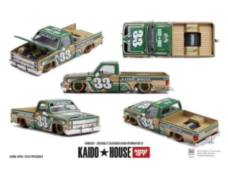 CHEVROLET Silverado Kaido Intimidator V2 (1980), green/gold