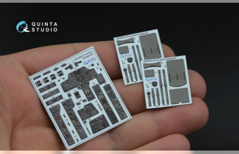 3D Декаль интерьера кабины AH-64A (Hasegawa)
