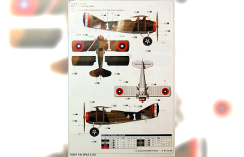 Сборная модель Spad S.XIII