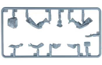 Сборная модель фигурки американские пехотинцы на танке / Usa Tank Riders Military Figures