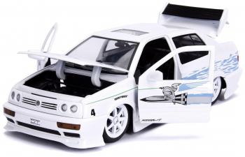 VOLKSWAGEN Jetta A3 Джесси из фильма Форсаж (Fast & Furious) (1995), белый