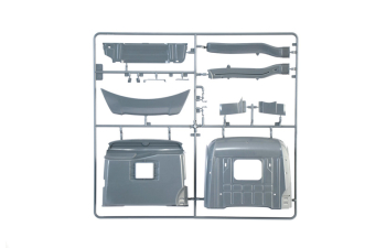 Сборная модель MERCEDES-BENZ Actros 1845 Mp4 Bigspace Tractor Truck Grand Prix Edition 2-assi (2020)