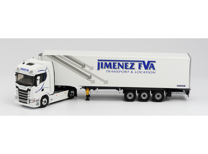 SCANIA S 500 c полуприцепом-рефрижератором "JIMENEZ" 2018