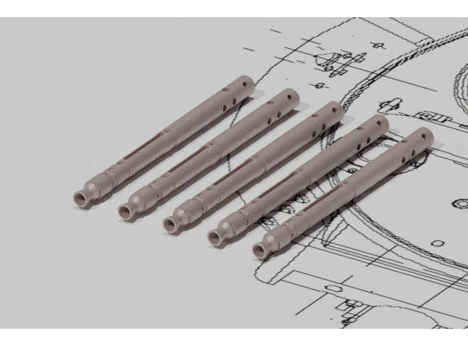 Ствол MG.34 T 7,9-мм (3D печать) (5 шт)