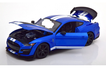 FORD Shelby Mustang GT500 (2020), bluemetallic/white