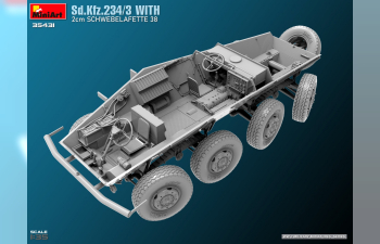 Сборная модель Sd.kfz. 234/3 Military 1945