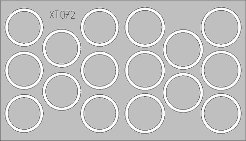 Маска для Panther Ausf.G wheel mask