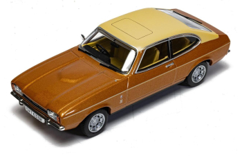 FORD Capri MK II 3.0 Ghia Automatic (1977), bronze/beige