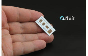 3D Декаль Воздушный тормоз и его ниша с панелями предохранителей для Суххой-30СМ (Звезда) (с 3D-печатными деталями)