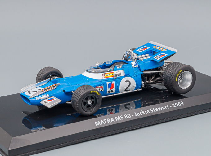 MATRA MS80 #2 "Matra International" Jackie Stewart Чемпион мира (1969)