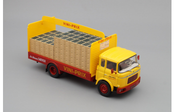 BERLIET GAK Vini-Prix France 1958, yellow / red