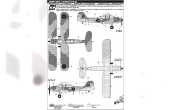 Сборная модель Биплан Fairey Albacore Mk.I