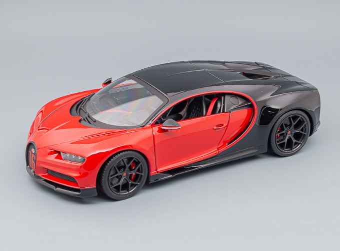 BUGATTI Chiron Sport (2018), red black