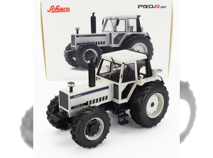 LAMBORGHINI 1356dt Tractor (1987), White Black