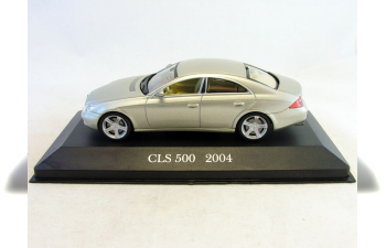 MERCEDES-BENZ CLS 500 (2004), Mercedes-Benz Offizielle Modell-Sammlung 46, золотистый