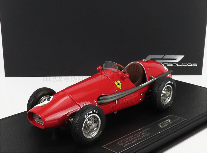 FERRARI F1 500 F2 Scuderia Ferrari N 5 Winner British Gp Alberto Ascari 1953 World Champion, Red