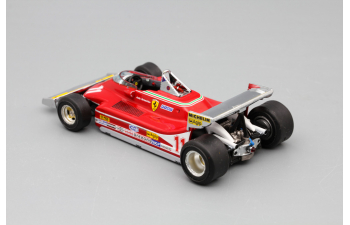 FERRARI 312 T4 11 Jody Scheckter Monaco GP 1979, red