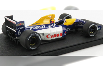 WILLIAMS F1 Fw14b №6 Season (1992) Riccardo Patrese, Blue Yellow White