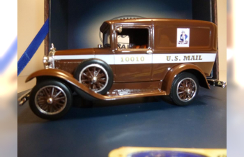 FORD MODEL-A VAN US MAIL (1931), brown