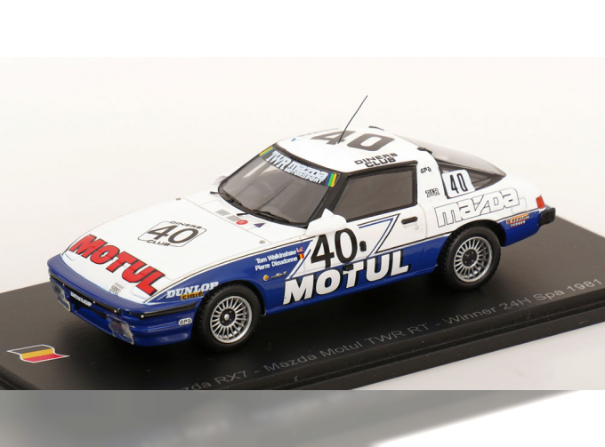 MAZDA RX7 TWR RT Winner 24h Spa, Dieudonne/Walkinshaw (1981)