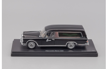 MERCEDES-BENZ 600 W100 Bestattungswagen, black