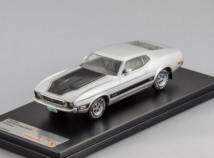 FORD Mustang Mach 1 (1973), silver / black