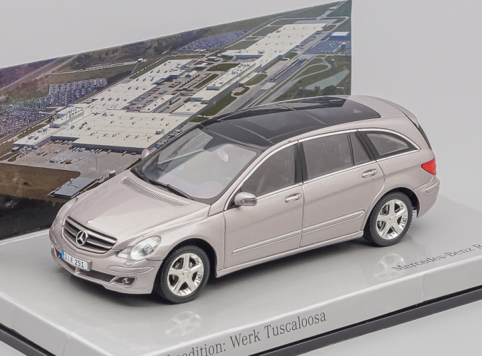 MERCEDES-BENZ R-Klasse W251 Werksedition Werk Tuscaloosa (2005), cubanit silver
