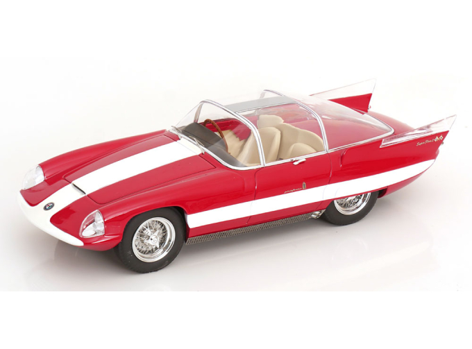 ALFA ROMEO 6C 3000 Superflow II Pininfarina (1956), red / white