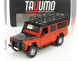LAND ROVER Defender 110 Station Wagon (1999), Orange Black