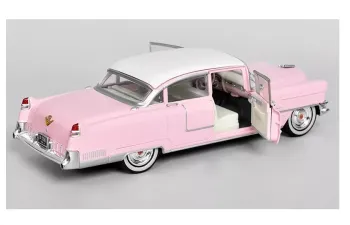 CADILLAC Fleetwood Series 60 1955 Pink with White Roof
