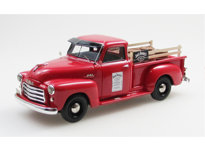 GMC Series 100 5-Window pickup Jack Daniels delivery (1952), red 