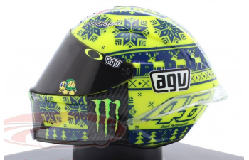 MINI HELMET Valentino Rossi #46 winter test MotoGP  (2015)