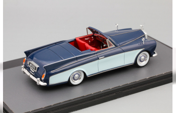 ROLLS ROYCE Freestone & Webb SC DHC Honeymoon Express (1957), blue / light blue