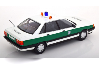 (Уценка!) AUDI 100 C3 Police (1989), white green