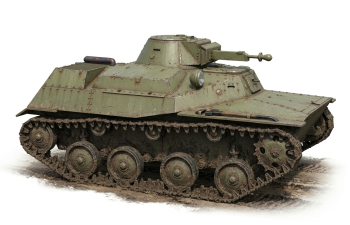 Сборная модель Советский легкий танк Т40С