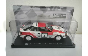 TOYOTA Celica GT-4 #4 Sainz/Moya 1000 Lakes Rally (1990), white / red